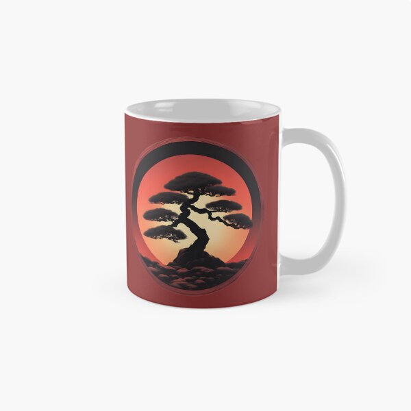 Item preview, Enso Circle and Bonsai Tree designed and sold by Gilby-Designs.