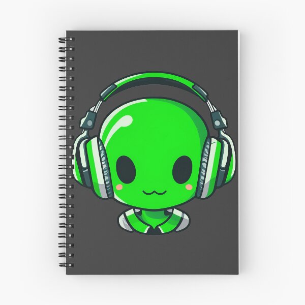 Item preview, Alien Cute Design Headphone designed and sold by YabaiArts.