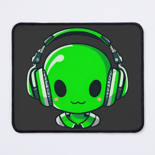 Item preview, Alien Cute Design Headphone designed and sold by YabaiArts.