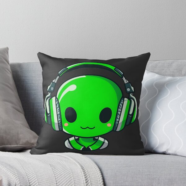Item preview, Alien Cute Design Headphone designed and sold by YabaiArts.