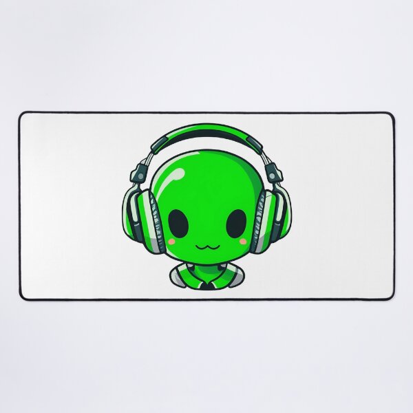 Item preview, Alien Cute Design Headphone designed and sold by YabaiArts.