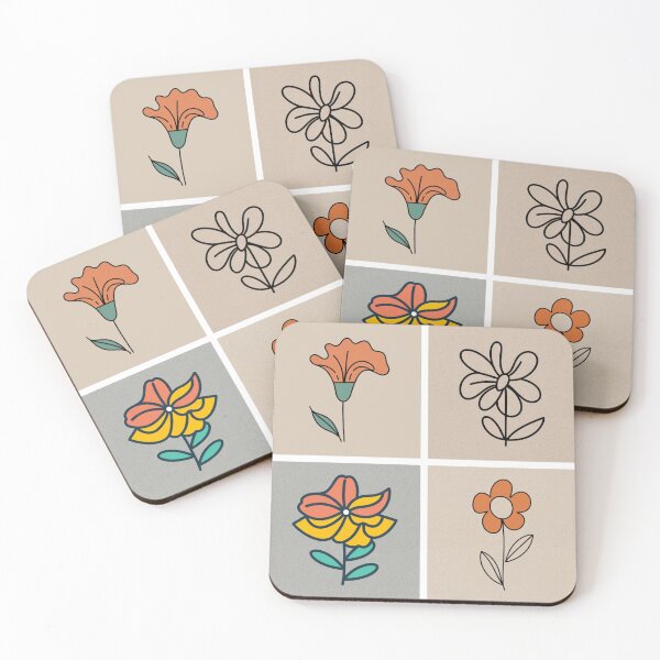 Item preview, Minimalist flower set designed and sold by Byreign.