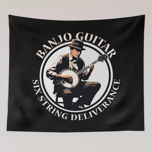 Item preview, Banjo Guitar, Six String Deliverance designed and sold by SteadyRolling.
