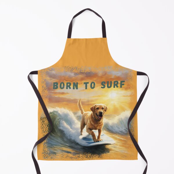 Item preview, Labrador Retriever Love Surfing - Born to Surf designed and sold by SAS-Designer.
