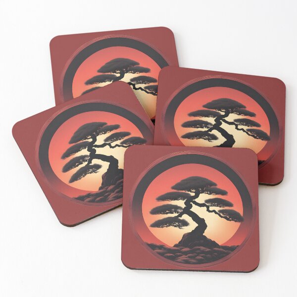 Item preview, Enso Circle and Bonsai Tree designed and sold by Gilby-Designs.