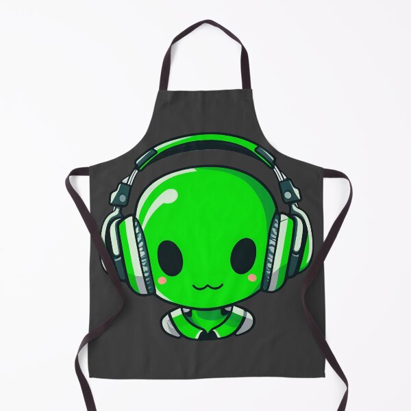 Item preview, Alien Cute Design Headphone designed and sold by YabaiArts.
