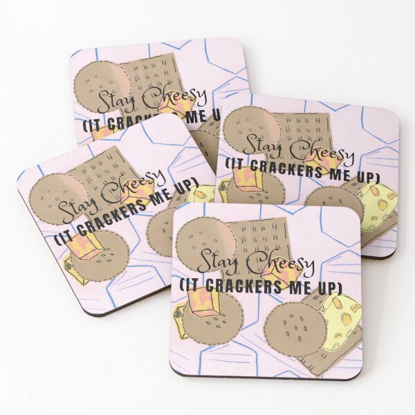 Item preview, Stay Cheesy it crackers me up designed and sold by JynnandLynn.