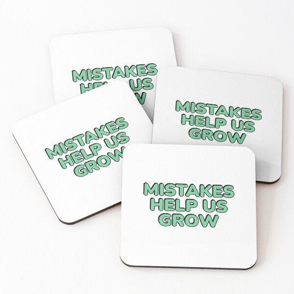 Item preview, Mistakes Help Us Grow  designed and sold by Inspirationmotivation.