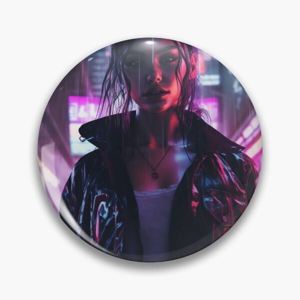 Item preview, Neon-Soaked Cyberpunk Noir designed and sold by jallard265.