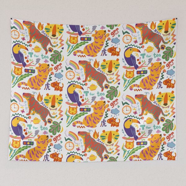 Item preview, T for tea tiger  designed and sold by Won Tsuen.