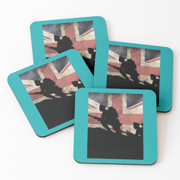 Item preview, Over The Top! British Soldiers Sticker designed and sold by KautPrapatan.
