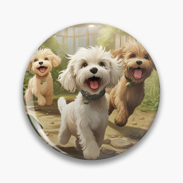 Item preview, Labradoodles' Garden Frolic designed and sold by jallard265.