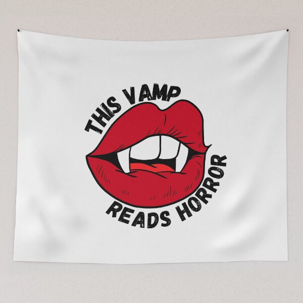 Item preview, This Vamp Reads Horror designed and sold by OscarAndOphelia.