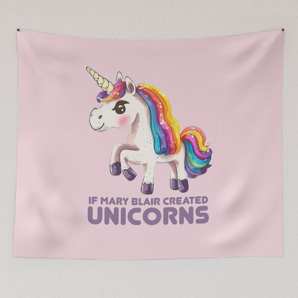 Item preview, If Mary Blair Created Unicorns designed and sold by ToadsWorkshop.