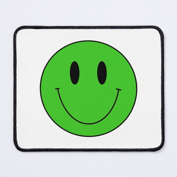 Item preview, green classic smiley face designed and sold by laribot.