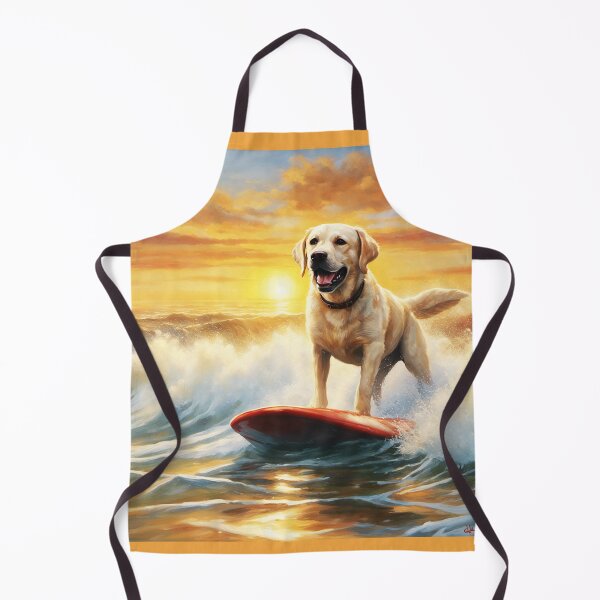Item preview, Surfing Labrador Dog, Sun and Sea designed and sold by SAS-Designer.