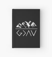 God is greater than the highs and lows Hardcover Journal