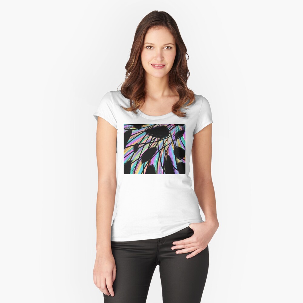 Item preview, Fitted Scoop T-Shirt designed and sold by OneDayArt.