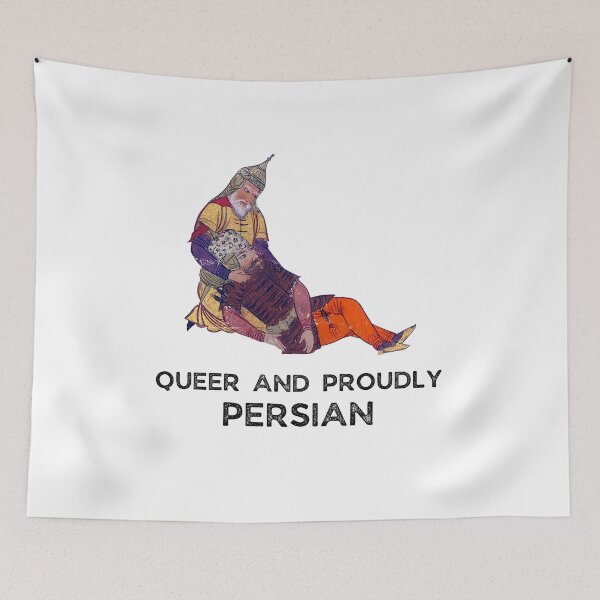 Item preview, Queer persian - Persian (iran) design designed and sold by Persian Pride Official.