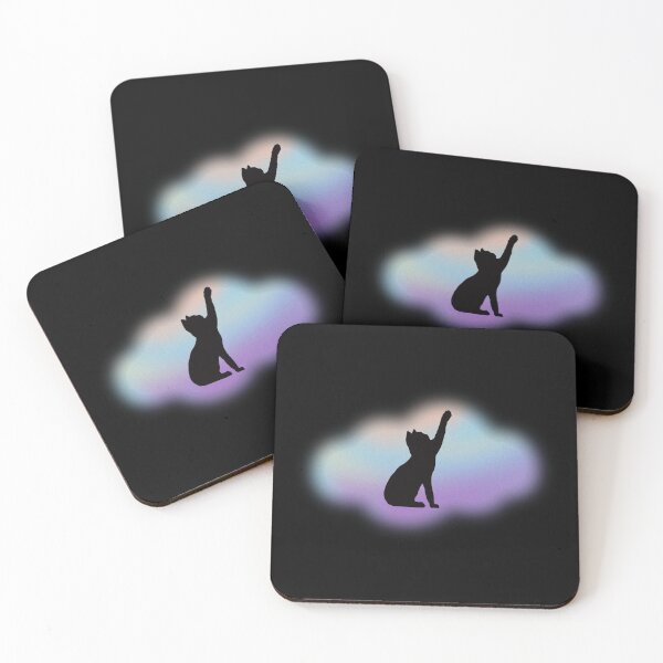 Item preview, Mystic Cute Cat in a colorful cloud designed and sold by brendainthesky.