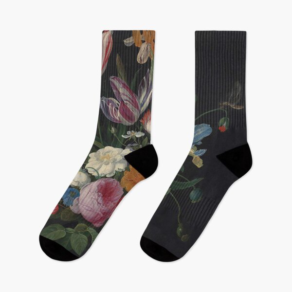 Item preview, Dark Moody Flowers Vintage Art designed and sold by vintagevivian.