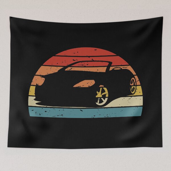 Item preview, Vintage Sunset Car Show silhouette designed and sold by Yellowriversss.