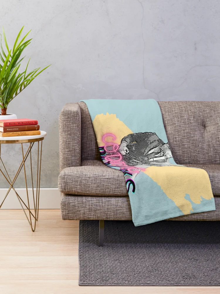 Thumbnail 2 of 6, Throw Blanket, Coding Rocks! designed and sold by AI-Ts.
