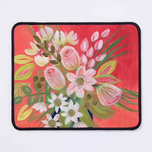 Item preview, Quick Little Bouquet in Blue Glass designed and sold by Jeanne McKinnon.