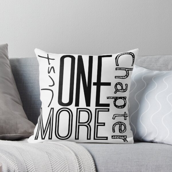 Item preview, Just One More Chapter designed and sold by BehaveBookishly.