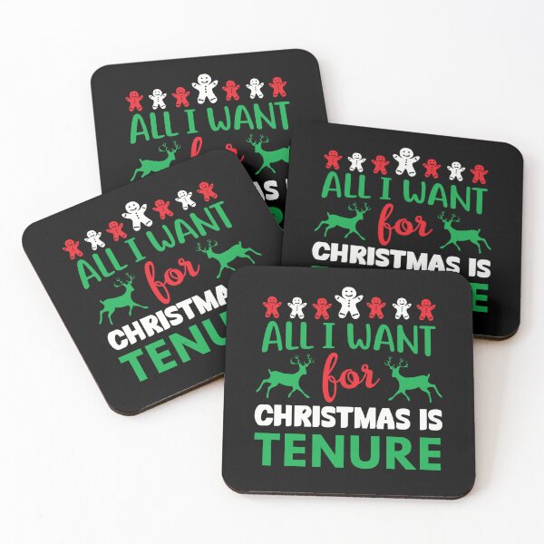 Item preview, All I Want For Christmas Is Tenure - Christmas Tenure, Christmas Gift For Assistant Professor, Funny Christmas Full Professor, Funny Christmas Associate Professor designed and sold by jadedscientist.