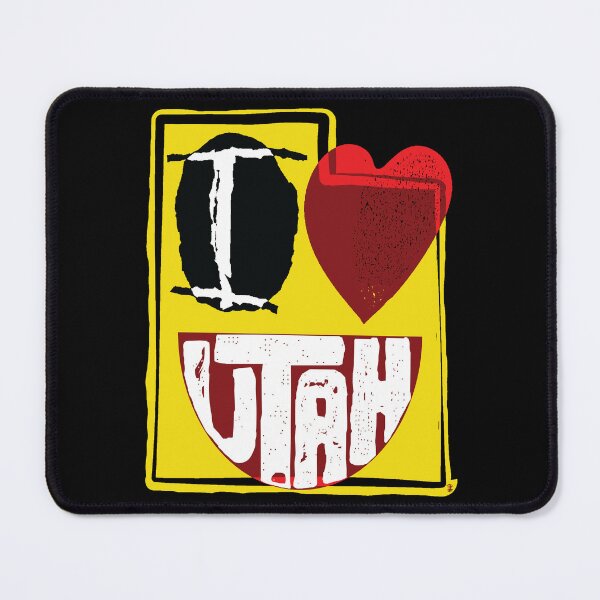 Item preview, I LOVE UTAH Smiling Happy Face designed and sold by pelagio.