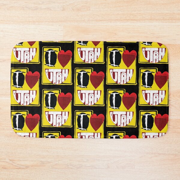 Item preview, I LOVE UTAH Smiling Happy Face designed and sold by pelagio.