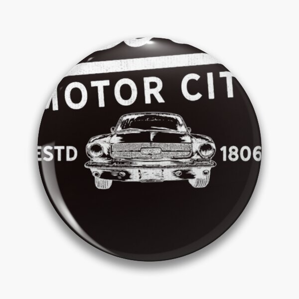 Item preview, Detroit Michigan Motor City Classic Vintage Retro Est 1806 Classic Car designed and sold by HAILECYPRIEN.