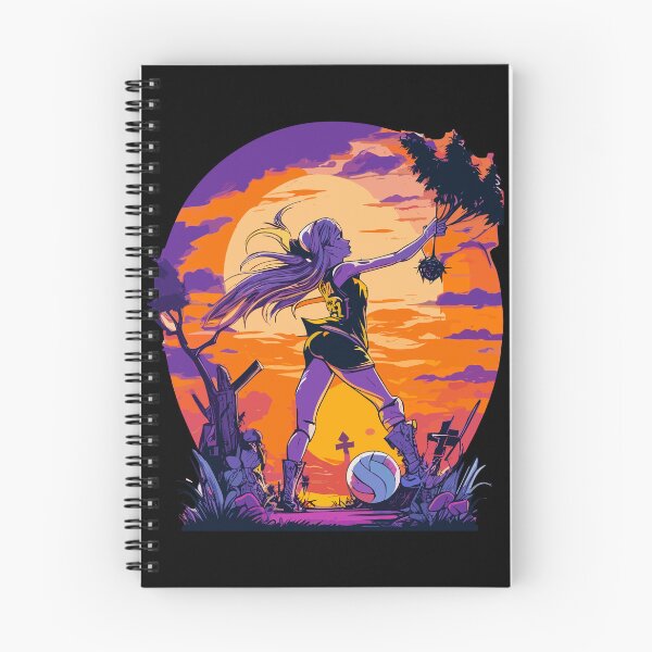 Item preview, Volleyball woman in a Halloween themed cemetery a unique design for volleyball lovers. designed and sold by MB2PRo.