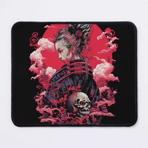 Item preview, Scarlet Assassin: Ukiyo-e Silent Fury designed and sold by FuroAI.