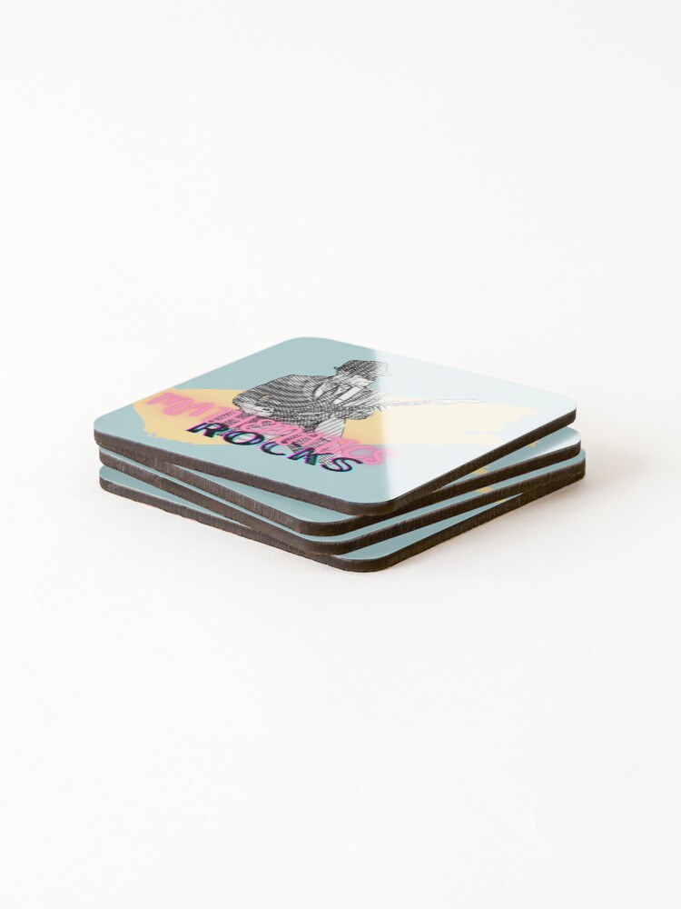Thumbnail 4 of 5, Coasters (Set of 4), Mathematics Rocks! designed and sold by AI-Ts.