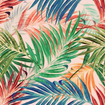 Aperçu de l'œuvre Feuilles de palmier en couleur de BessoChicca