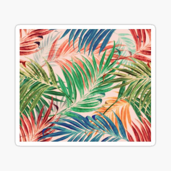 Item preview, Palm Leaves in color designed and sold by BessoChicca.