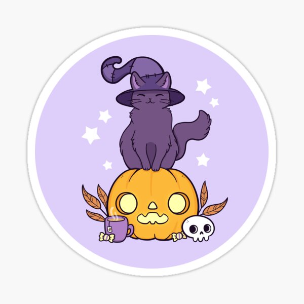 Item preview, Pumpkin Cat | Nikury designed and sold by nikury.
