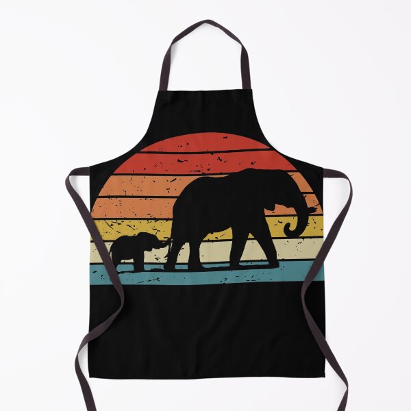 Item preview, Elephant Afica Safari Vintage Sunset Wildlife designed and sold by Yellowriversss.
