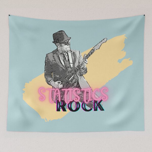 Item preview, Statistics Rock! designed and sold by AI-Ts.