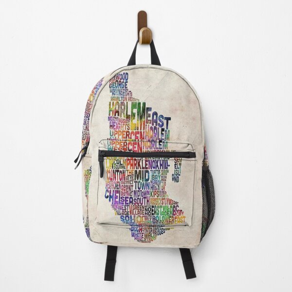 Item preview, Manhattan New York Typographic Map Poster designed and sold by irizperry.