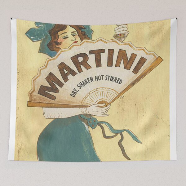 Aperçu de l'œuvre Martini sec Poster Classique créée et vendue par irizperry.