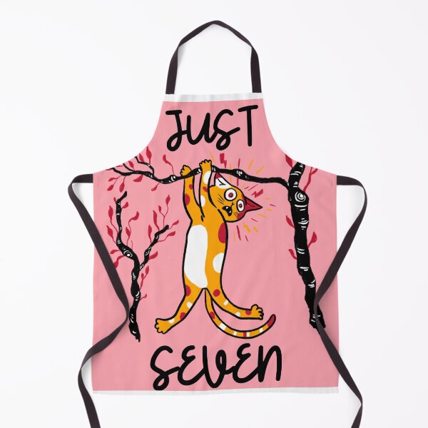 Item preview, JUST SEVEN (Lives Left) designed and sold by CoopClothing.