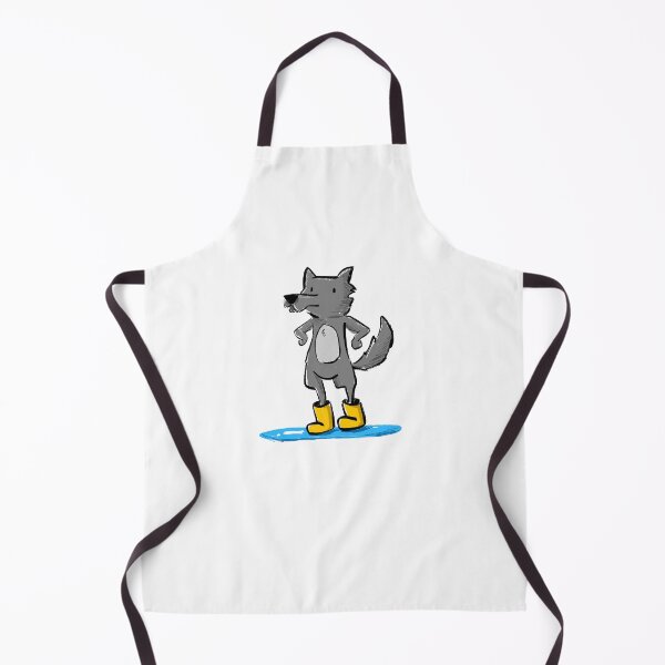 Item preview, Rainboot Wolf designed and sold by shopbrende.