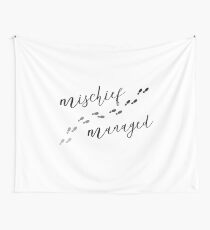 Mischief Managed Wall Tapestry