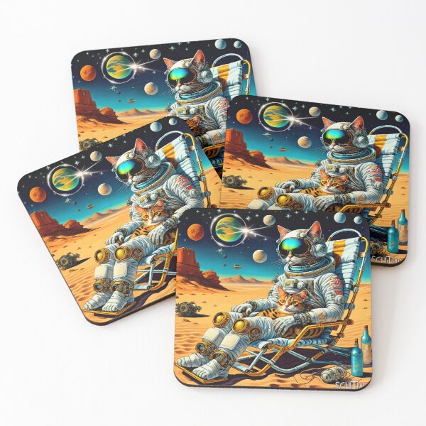 Item preview, astronaut cat designed and sold by TheBear25.