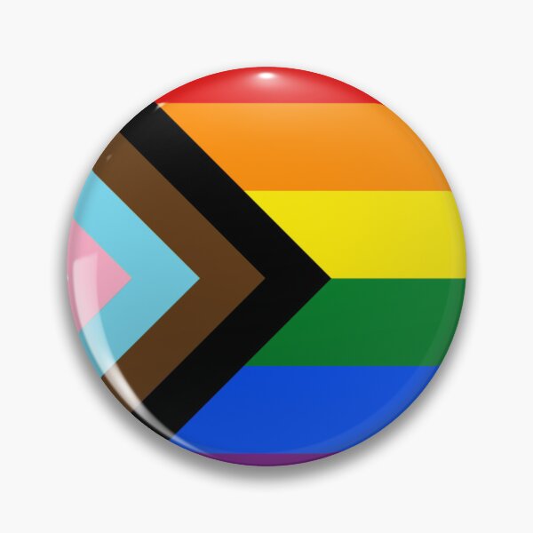 Item preview, Progress Pride Flag (Pride flag poster) designed and sold by RabbitK.