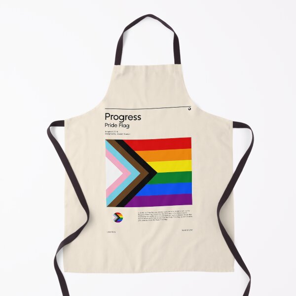 Item preview, Progress Pride Flag (Pride flag poster) designed and sold by RabbitK.