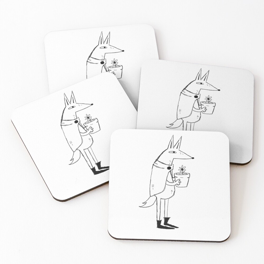 Item preview, Coasters (Set of 4) designed and sold by RodeoBones.